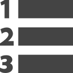 List Ol SVG Icon